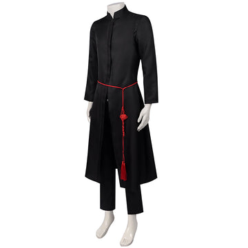 Kpop Demon Hunters Saja Boys Demon Outfit Jinu Cosplay Costume Combat Suit